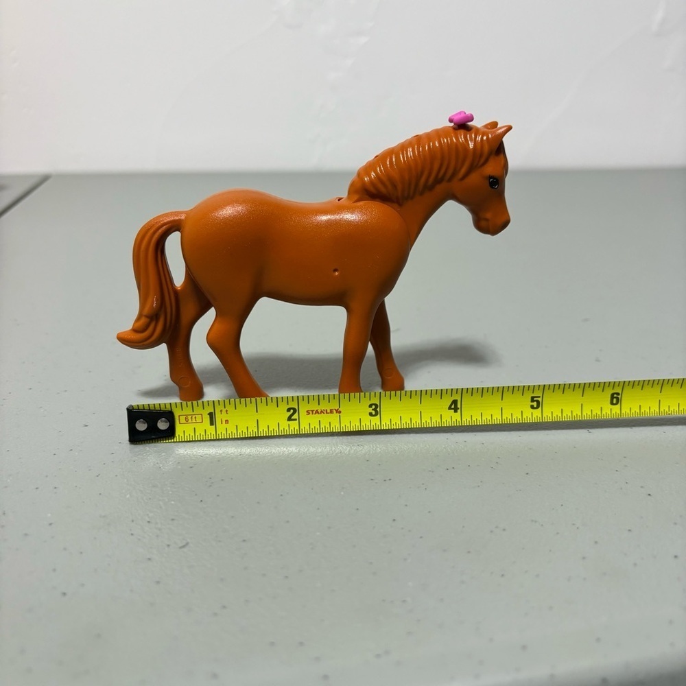 Lego Belville Horse Pink Bow Brown - Picture 2 of 9